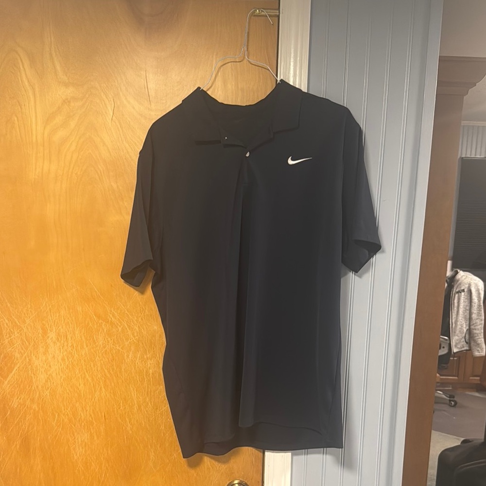 Nike Navy Polo Shirt Classic Design
